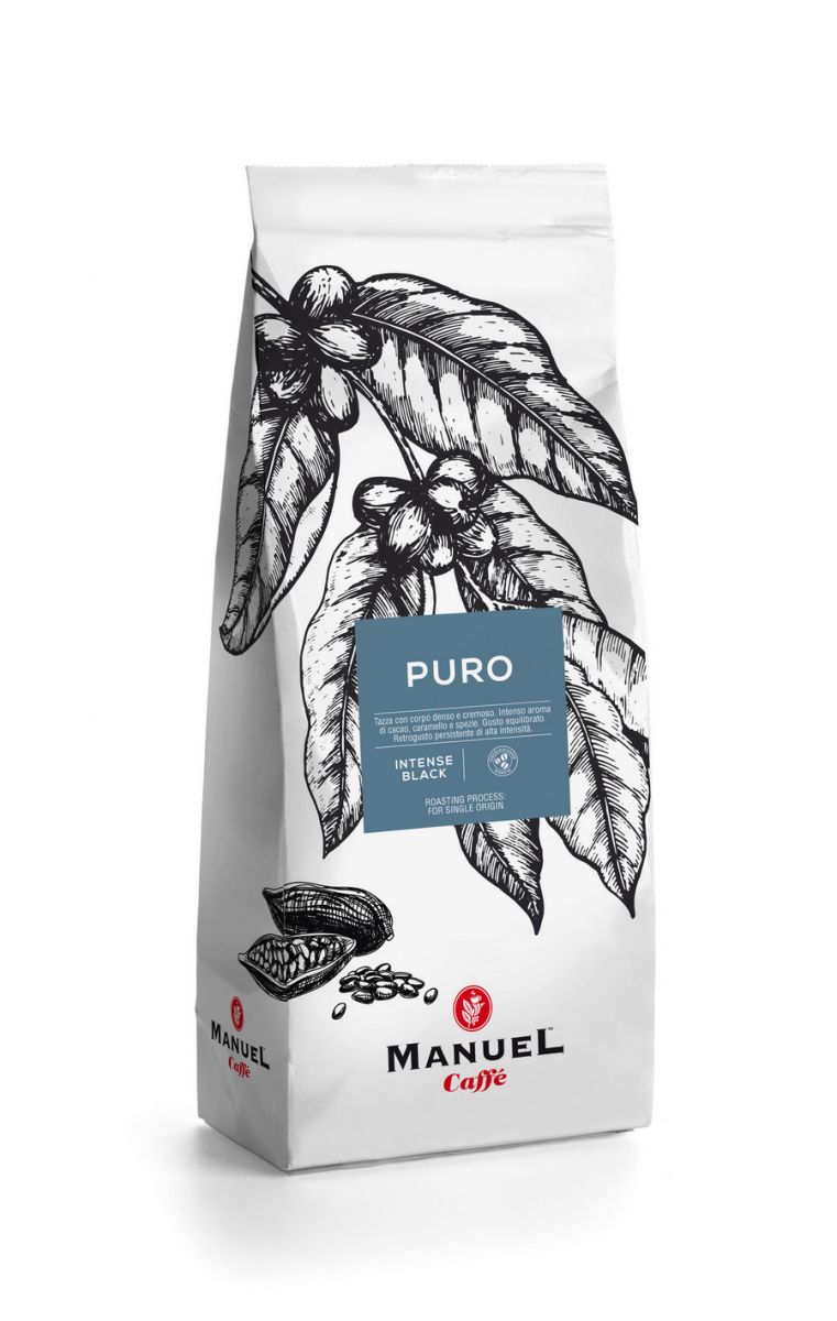  Manuel Caffe Puro 80% robusta, 20% arabica szemes kv 500 gr