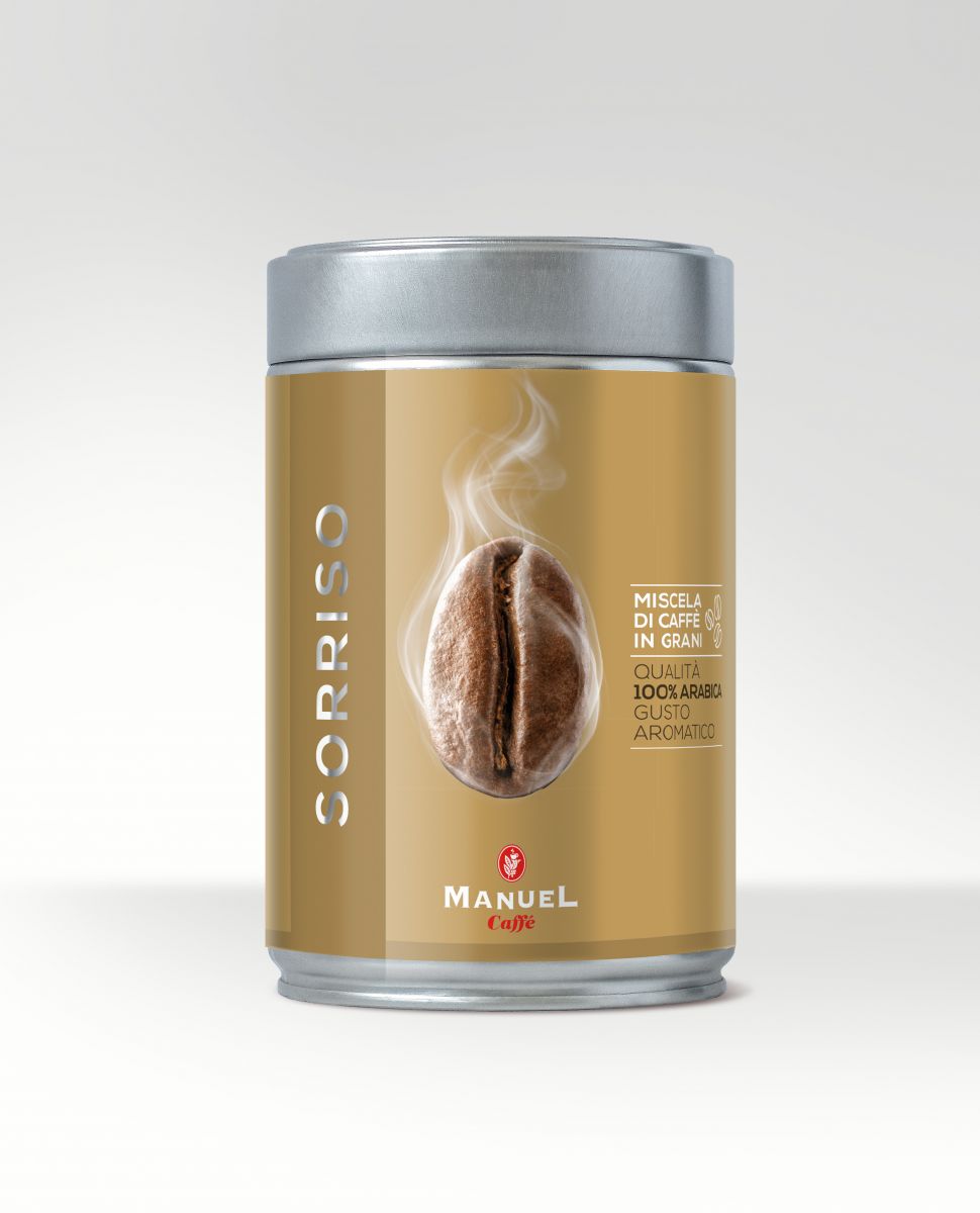  Manuel Caffe Sorriso 250 gr - 100% arabica szemes kv